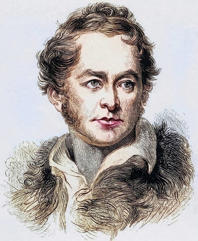 John Macculloch (1773-1835) Scottish geologist, chemist and physician. President of the Royal Geological Society 1816-1817. From The Life of Sir Roderick I. Murchison by Archibald Geikie (London, 1875) . Copperplate engraving, Historical, digitally restored reproduction from a 19th century original, Record date not stated