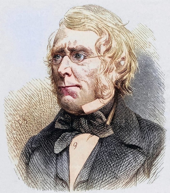 Clay (1802-1879) English comedian and playwright, born in Hoxton, Logy, Canada (1863) . From The Life of Sir Roderick I. Murchison by Archibald Geikie (London, 1875) . Copperplate engraving, Historic, digitally restored reproduction from a 19th century original, Record date not stated