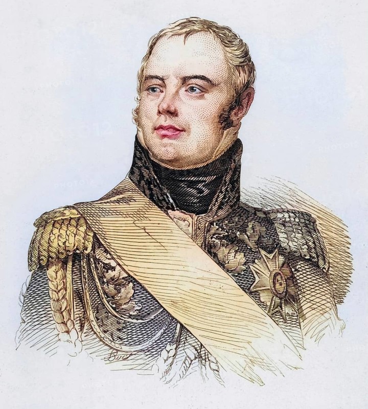 Jacques Etienne Joseph Alexandre Macdonald, Duc de Tarente (1765-1840), French soldier, son of a Scottish Jacobite. Supporter of the French Revolution (1789) . Marshal of France. He distinguished himself in the Napoleonic Wars and commanded the campaigns on the Iberian Peninsula and in Russia. Copper engraving, Historical, digitally restored reproduction from a 19th century original, Record date not stated