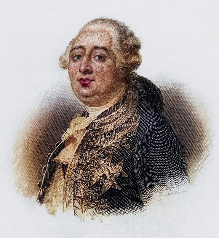 Louis XVI (1754-1793), King of France from 1774, was put on trial by the revolutionary National Assembly in December 1792. He was executed by guillotine on 21 January 1793. French Revolution. Lithograph, Historical, digitally restored reproduction from a 19th century original, Record date not stated