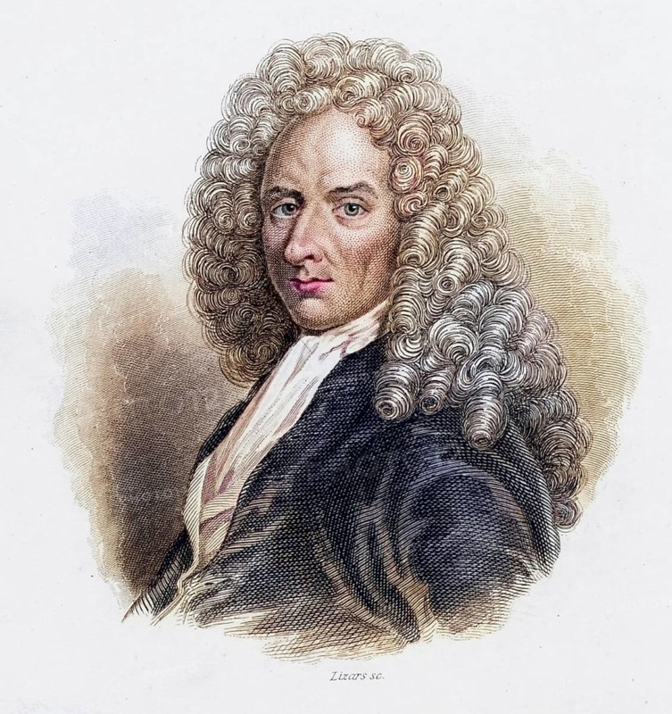 Francois Le Vaillant (1753-1824) French researcher, collector and ornithologist. He did not accept the new Linnaean nomenclature and it was left to others to assign a binary classification to the thousands of specimens he collected. From The Naturalist's Library, edited by William Jardine (Edinburgh and London 1839-1854) . Copperplate engraving, Historic, digitally restored reproduction from a 19th century original, Record date not stated