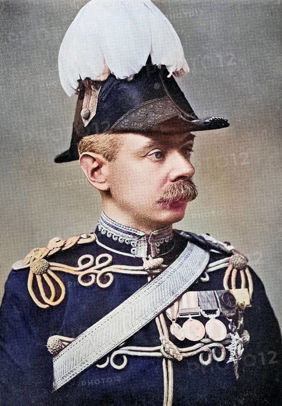 Field Marshal Herbert Charles Onslow Plumer, 1st Viscount Plumer, 1857 to 1932, British colonial officer and soldier. From the book South Africa and the Transvaal War by Louis Creswicke, published in 1900, Historical, digitally restored reproduction from a 19th century original, Record date not stated