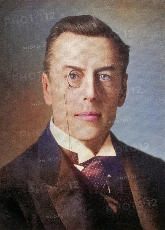 Joseph Chamberlain 1836 to 1914, influential British businessman, politician and statesman. From the book South Africa and the Transvaal War, Volume 1 by Louis Creswicke, published 1900, Historical, digitally restored reproduction from a 19th century original, Record date not stated