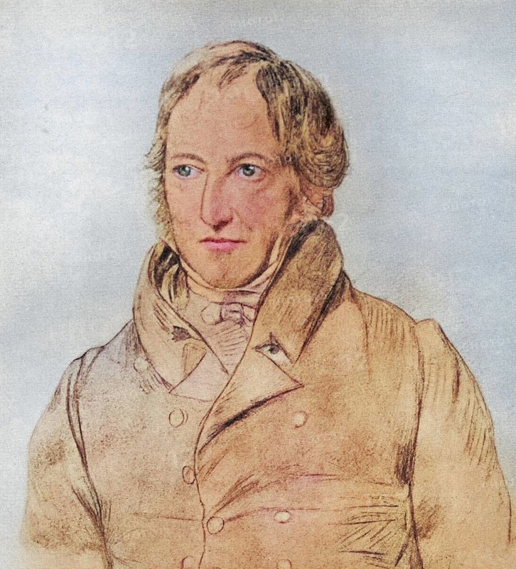 Georg Wilhelm Friedrich Hegel, 1770 to 1831, German philosopher, Historical, digitally restored reproduction from a 19th century original, Record date not stated