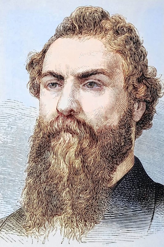 William Worth Belknap, 1829 to 1890, General of the US Army and Secretary of War in the administration of Ulysses S. Grant. From a 19th century illustration, Historical, digitally restored reproduction from a 19th century original, Record date not stated