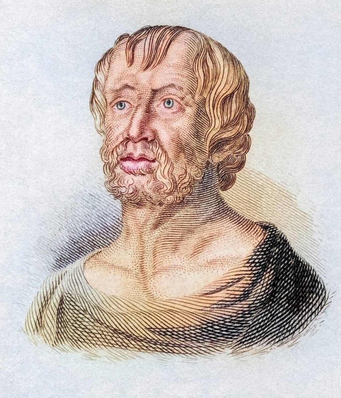 Lucius Annaeus Seneca, also known as Seneca or Seneca the Younger, born around 4 BC, died 65 AD Roman Stoic philosopher, statesman, playwright. From the book Crabbes Historical Dictionary, published in 1825, Historical, digitally restored reproduction from a 19th century original, Record date not stated
