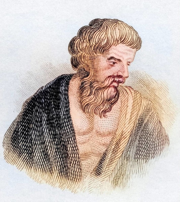 Aristomachus. Greek mythological figure. One of the Heraclides, great-grandson of Heracles. From the book Crabbes Historical Dictionary, published in 1825, Historical, digitally restored reproduction from a 19th century original, Record date not stated