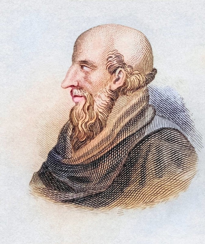 Chrysippus of Soli, born around 280 BC, died 207 BC, Greek Stoic philosopher. From the book Crabbes Historical Dictionary, published in 1825, Historical, digitally restored reproduction from a 19th century original, Record date not stated