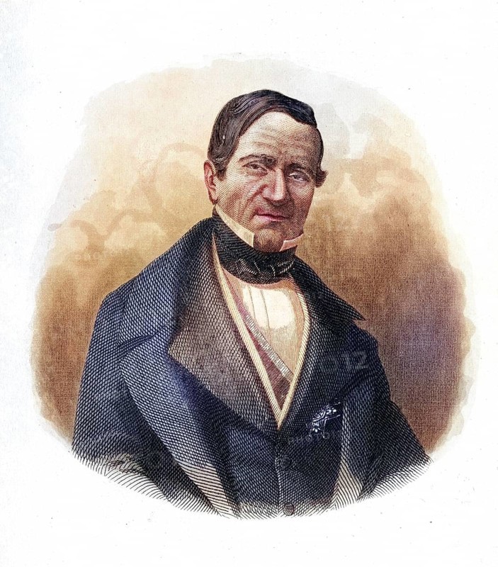 Manuel de Llauder, 1789-1851 Marques de la Vall de Ribes, Historical, digitally restored reproduction from a 19th century original, Record date not stated