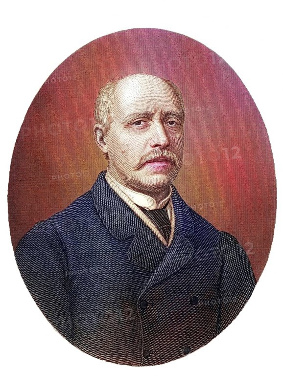 Don Francisco Serrano y Dominguez, Duke de la Torre and Count of San Antonio, 1810-1885, Spanish marshal and statesman, Historical, digitally restored reproduction from a 19th century original, Record date not stated