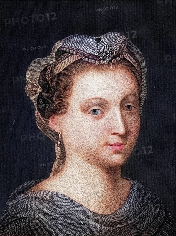 Mary Stuart, 1542-1587, also Mary Stuart, daughter of James V, King of Scotland. At the age of 16, Historical, digitally restored reproduction from a 19th century original, Record date not stated