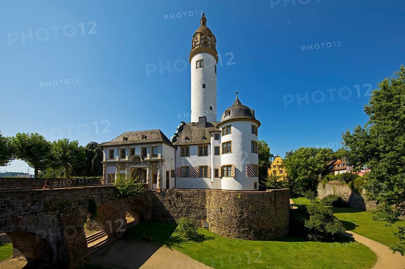 Höchster Schloss or Altes Schloss Höchst, Frankfurt-Höchst, Frankfurt am Main, Hesse, Germany, Europe
