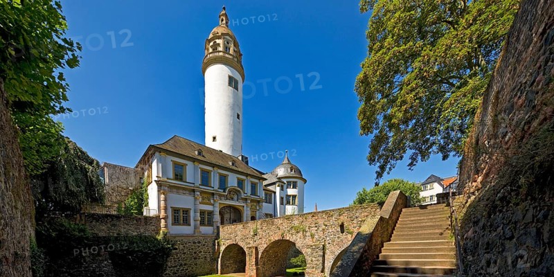 Höchster Schloss or Altes Schloss Höchst, Frankfurt-Höchst, Frankfurt am Main, Hesse, Germany, Europe