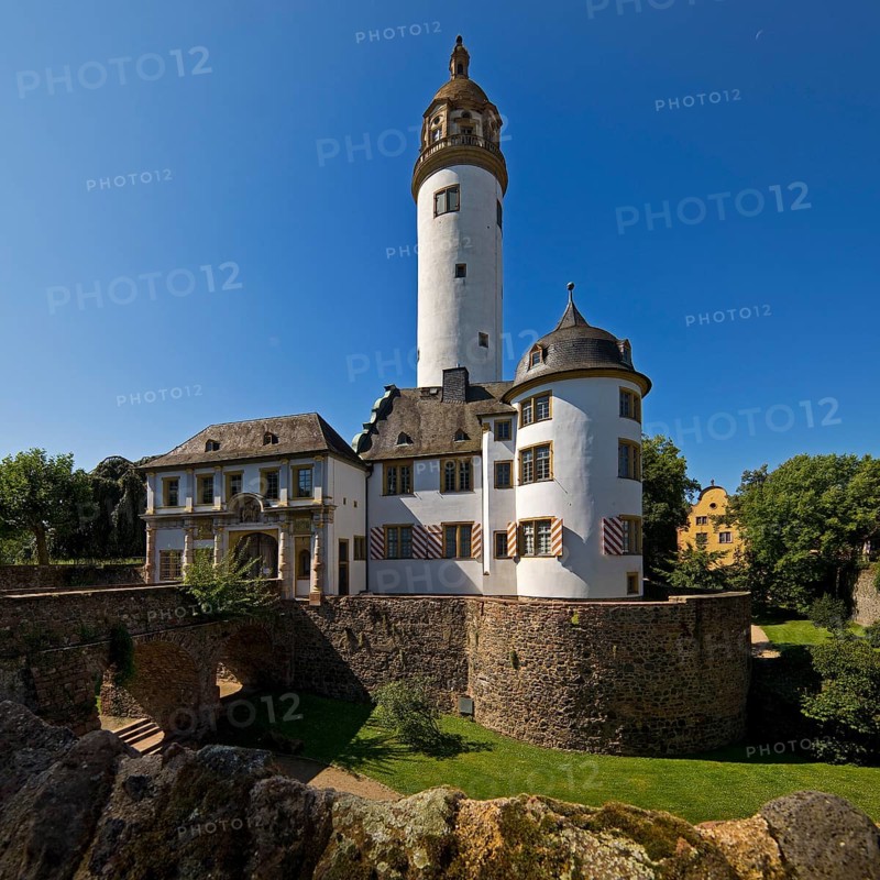 Höchster Schloss or Altes Schloss Höchst, Frankfurt-Höchst, Frankfurt am Main, Hesse, Germany, Europe