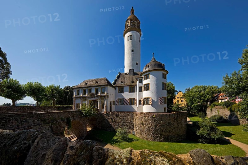 Höchster Schloss or Altes Schloss Höchst, Frankfurt-Höchst, Frankfurt am Main, Hesse, Germany, Europe