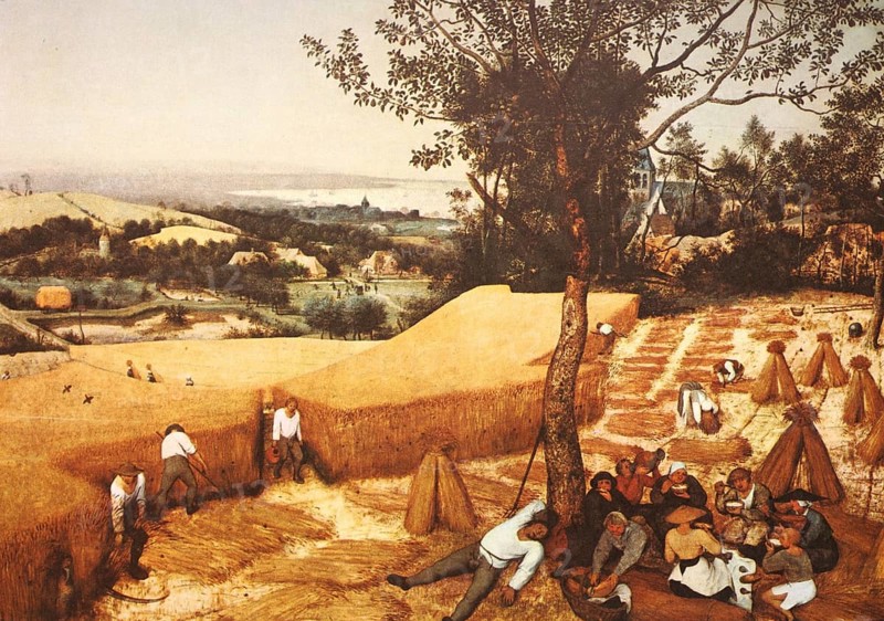 Painting by Jan Brueghel the Elder (b. 1568 in Brussels, d. 13 January 1625 in Antwerp, Spanish Netherlands), Flemish painter, The Summer, Historical, digitally restored reproduction from a 19th century original, Record date not stated