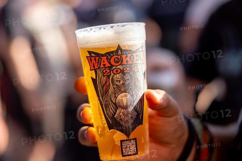 Mug from Wacken 2024 at the Wacken Open Air in Wacken. The traditional metal festival will take place from 31 July to 2 August 2024