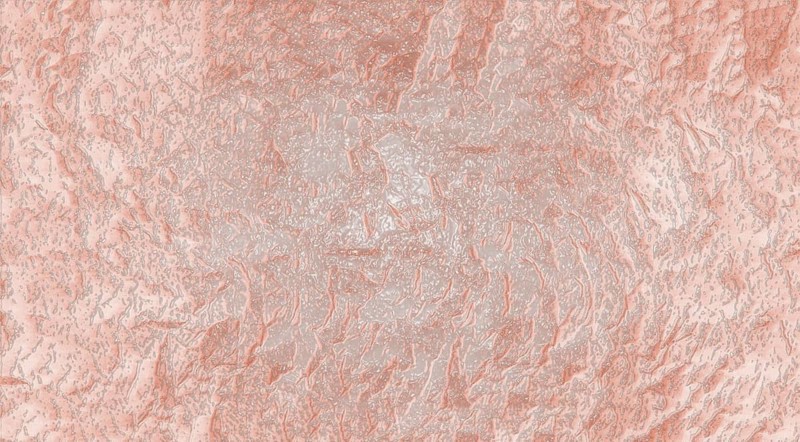 Rough orange and white abstract texture with an uneven, artistic pattern resembling a wall