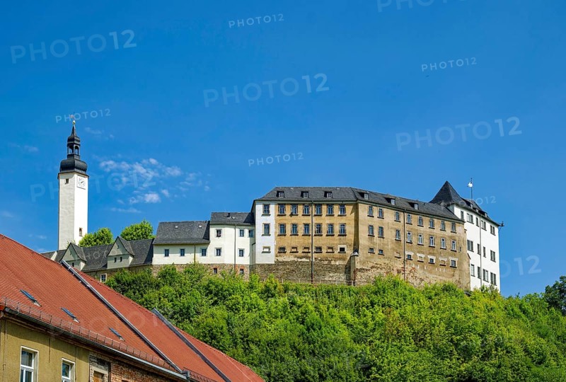 Upper Castle, Residential City of Greiz, Thuringia, Germany, Europe
