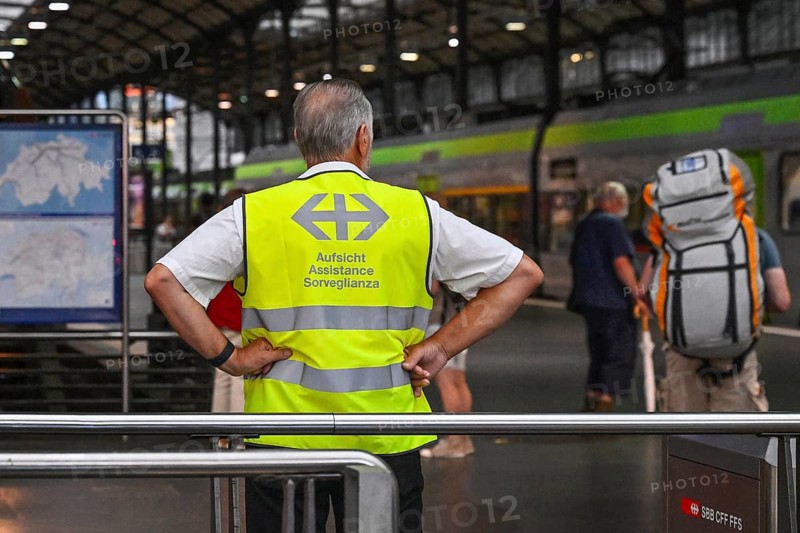 SBB railway station supervision