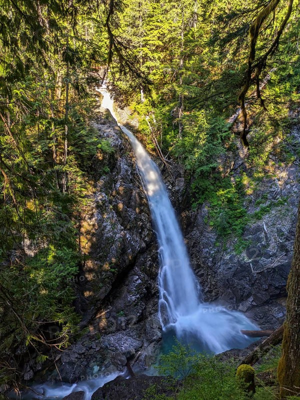 Upper Myra Falls Vancouver Island British Columbia, Canada, North America
