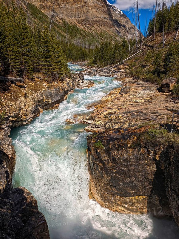 Marble Canyon Kootenay National Park. British Columbia, Canada, North America