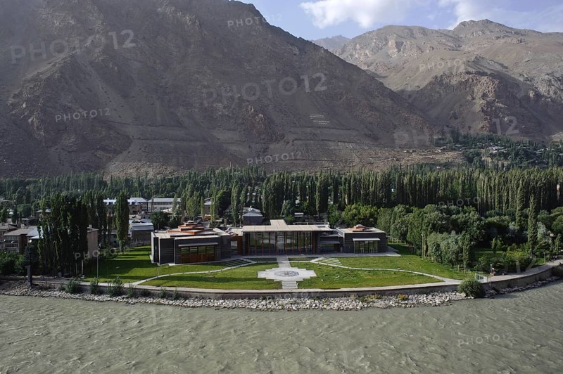 Jamatkhana, place of worship for the nizari ismaili community (Khorog, Tajikistan)