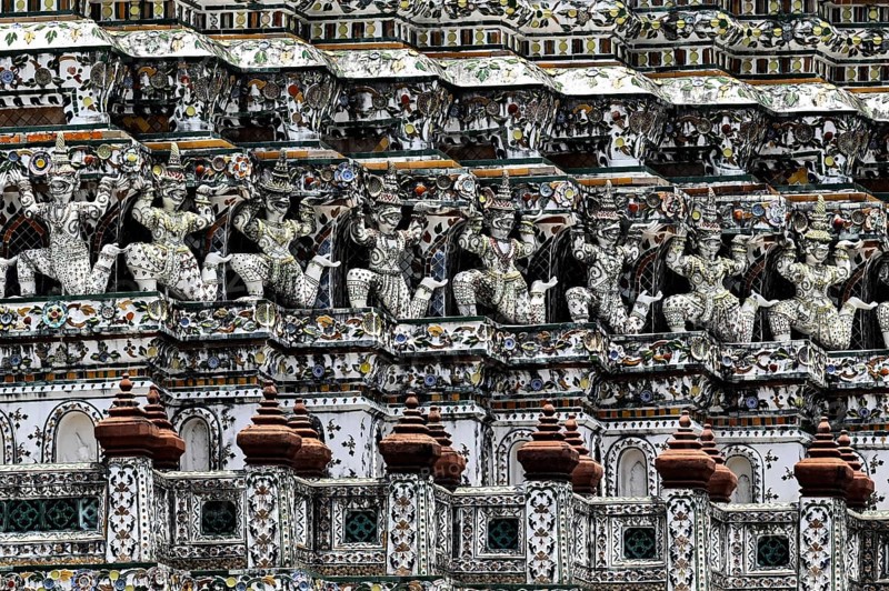 Thonburi-Pagode des Wat Arun, Bangkok, Thailand, Asia