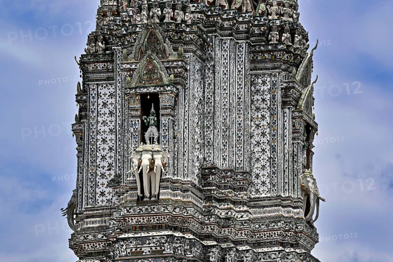 Thonburi-Pagode des Wat Arun, Bangkok, Thailand, Asia