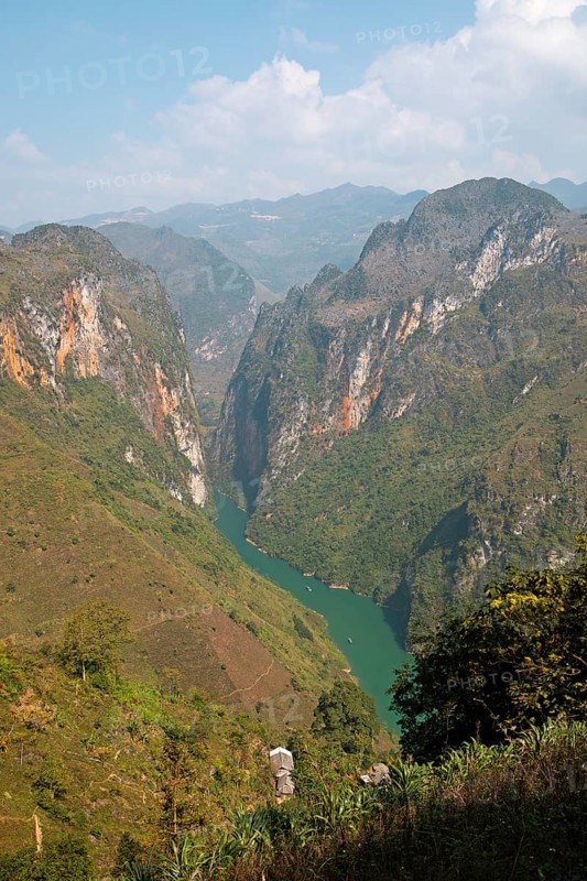 Tu San Gorge and Nho Que River, Dong Van Karst Plateau UNESCO Global Geopark, Ha Giang Province, Vietnam, Asia