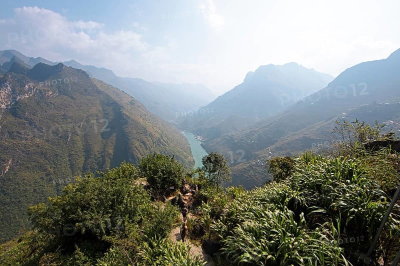 Tu San Gorge and Nho Que River, Dong Van Karst Plateau UNESCO Global Geopark, Ha Giang Province, Vietnam, Asia