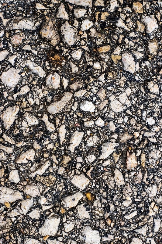 Asphalt and stones texture, AI generated