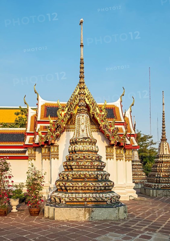 Wat Pho complex, Bangkok, Thailand, Asia