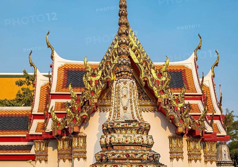 Wat Pho complex, Bangkok, Thailand, Asia