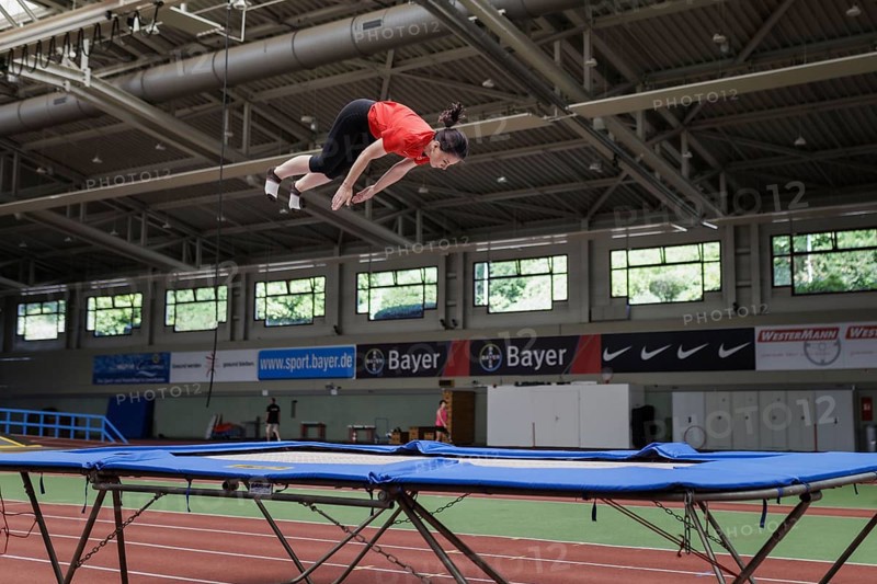 Annalena Bärbock (Bündnis 90/Die Grünen), Federal Foreign Minister, photographed during a visit to the federal base of TSV Bayer 04 Leverkusen e.V. Fritz-Jacobi athletics facility during the Foreign Minister's trip to Germany in Leverkusen, 30 July 2024