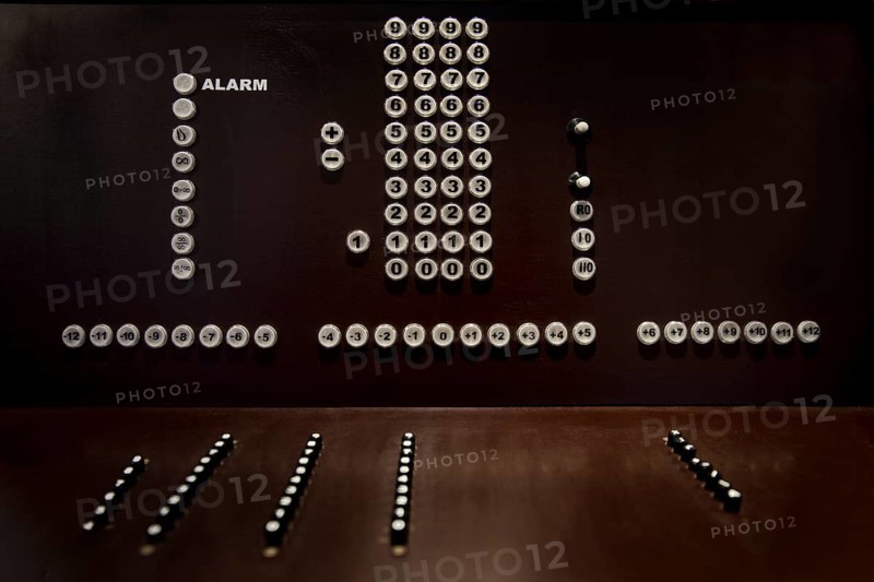 The world's first computer, the Zuse Z3 by German inventor Konrad Zuse from 1941, replica of the control unit, Germany, Europe