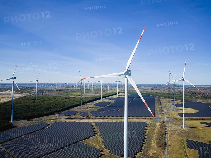 The energy parks in Schipkau are several wind and solar parks on the site of the former Klettwitz and Klettwitz-Nord opencast lignite mines in the Lusatian lignite mining region, most of which have been built on the territory of the municipality of Schipkau in Brandenburg