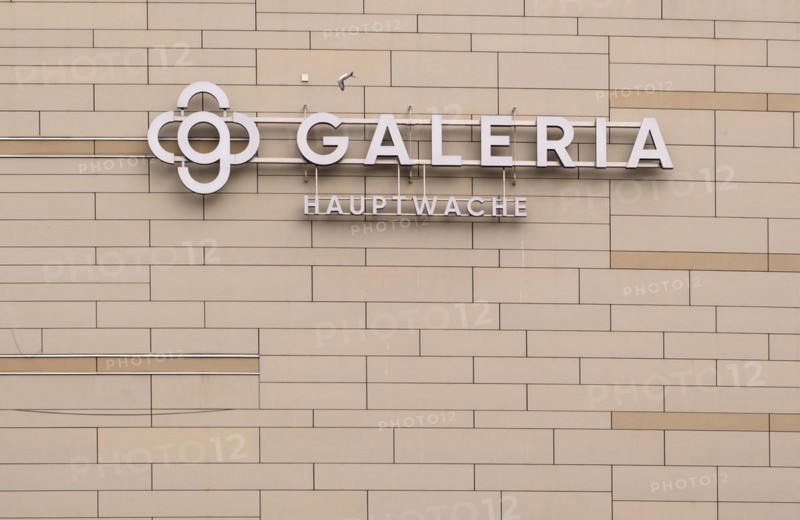 Galeria Kaufhof Hauptwache, department stores' chain, logo, Frankfurt am Main, Hesse, Germany, Europe
