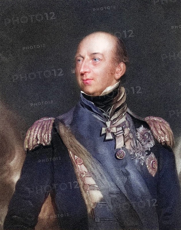 Sir Edward Codrington 1770 to 1851 English Admiral, Hero of the Battle of Trafalgar and the Battle of Navarino, Historical, digitally restored reproduction from a 19th century original, Record date not stated