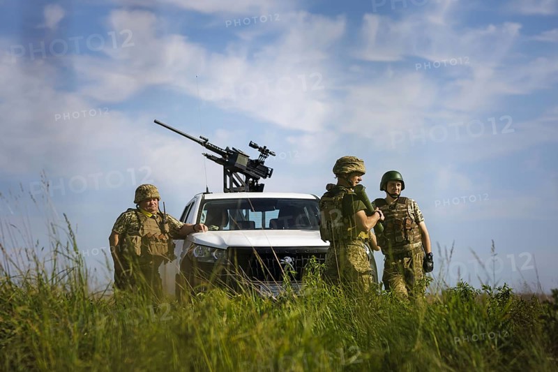 Annalena BÃ¤rbock (Alliance 90/The Greens), visits a Mobile Air Defence unit in Kyiv. Kyiv, 21 May 2024, photographed on behalf of the Federal Foreign Office