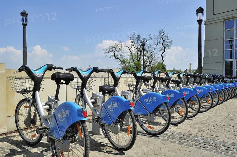 Rental bikes Véloh at Luxembourg, Grand Duchy of Luxembourg