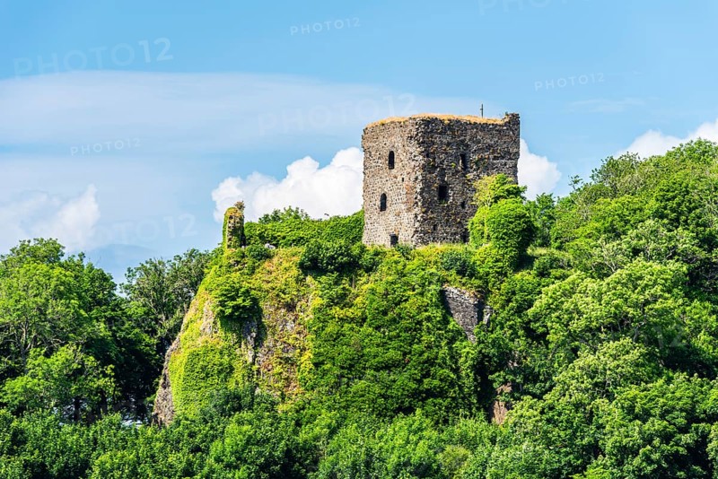 Dunollie Castle and Museum, Oban, Argyll and Bute, Scotland, UK