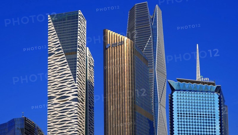 Financial District in Riyadh, Saudi Arabia, Riyadh, Middle East, Asia