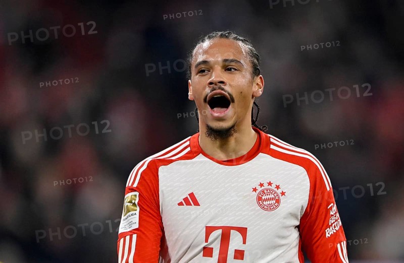 Leroy Sané FC Bayern München FCB (10) disappointed, Allianz Arena, Munich, Bayern, Germany, Europe