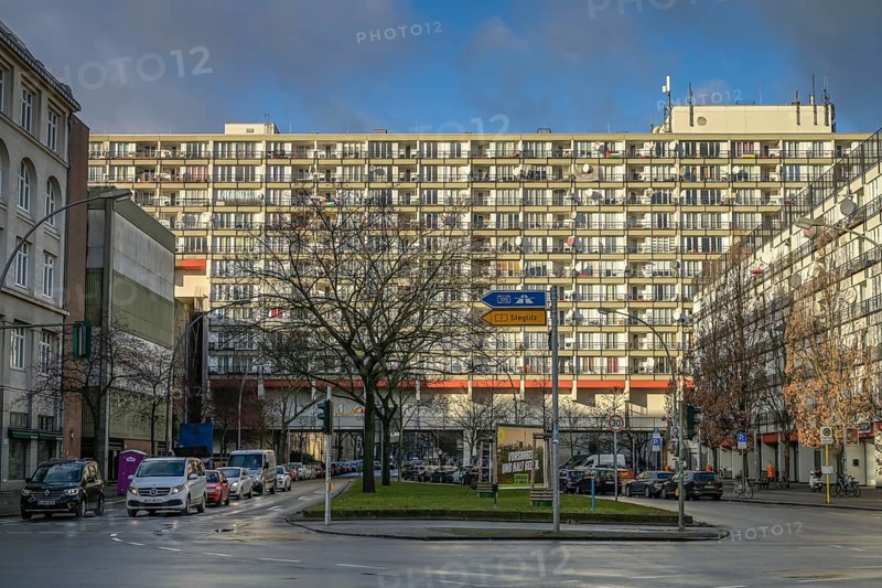 Social housing, Pallasseum residential building, PallasstraÃŸe, Schöneberg, Berlin, Germany, Europe