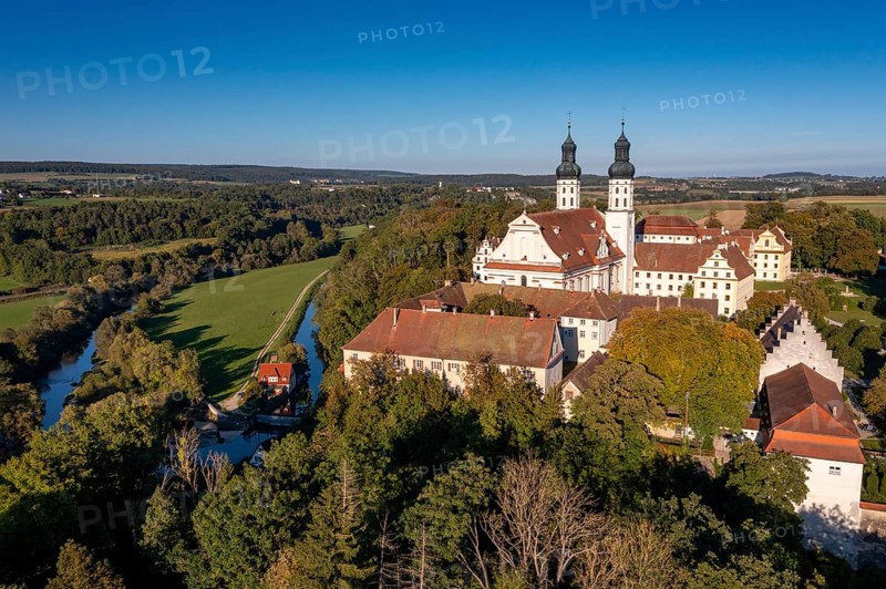 Obermarchtal Monastery, Obermarchtal, Alb-Donau district, Upper Swabia, Baden-Württemberg, Germany, Europe