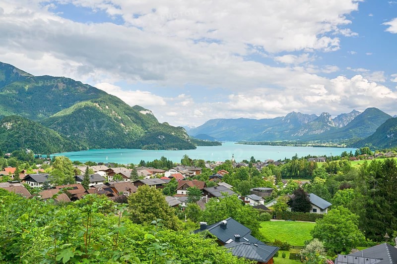 St. Gilgen am Wolfgangsee, Salzkammergut, Flachgau, Salzburg