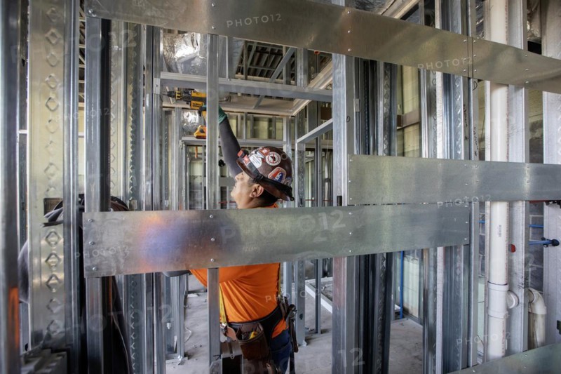 Detroit, Michigan, The former St. Matthew Catholic School, which has been vacant for a decade, is being converted to 46 affordale apartments. The project is being led by Catholic Charities of Southeast Michigan
