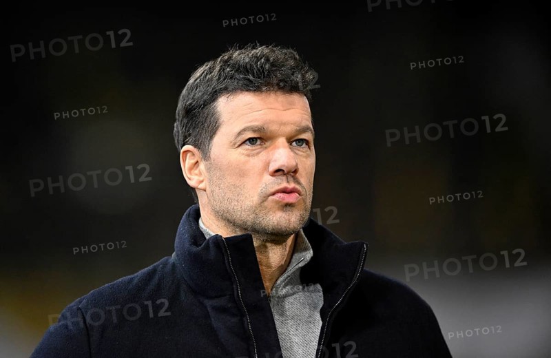 TV expert Michael Ballack DAZN, Portrait, Voith-Arena, Heidenheim, Baden-Württemberg, Germany, Europe