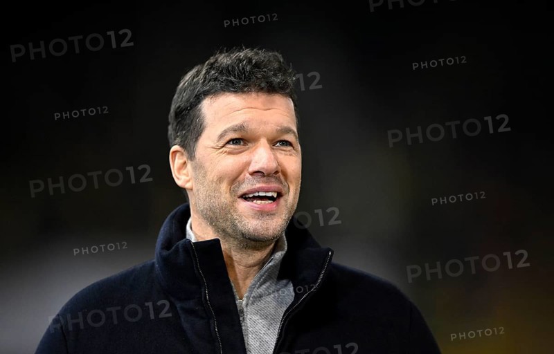 TV expert Michael Ballack DAZN, portrait, smiles, Voith-Arena, Heidenheim, Baden-Württemberg, Germany, Europe